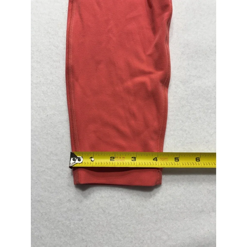 Lululemon Leggings Womens XS Red High Rise 26